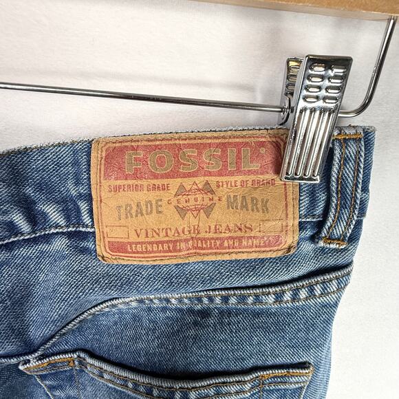 Fossil Genuine Vintage 100% Cotton Mid Rise Jeans 8S - Picture 6 of 8